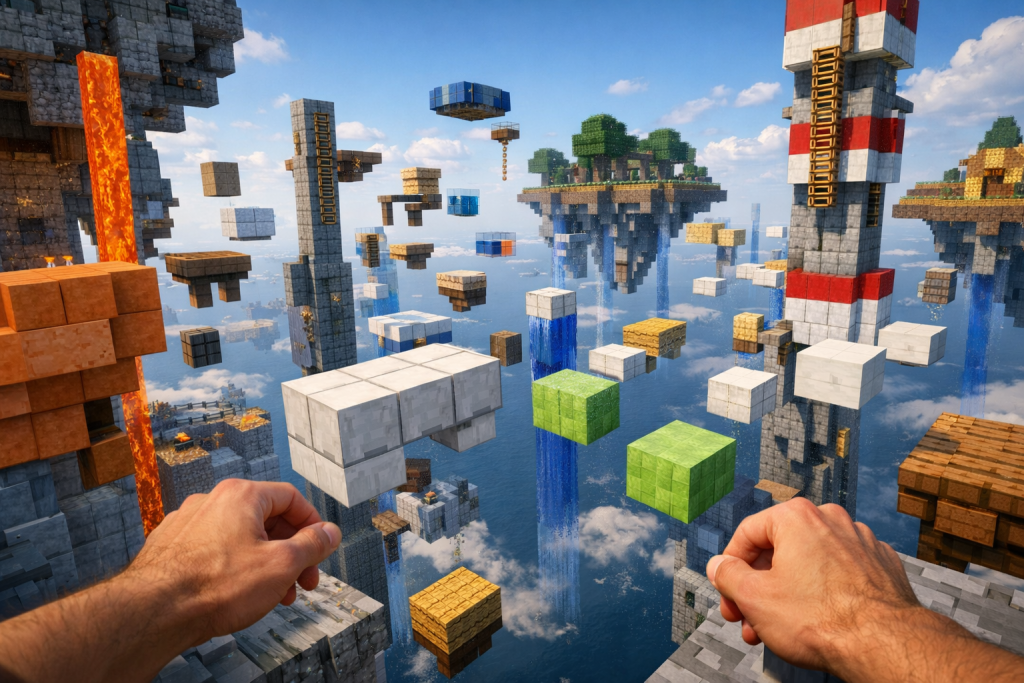 Why Parkour Maps Are One of the Best Ways to Improve at Minecraft